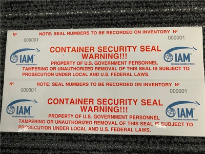 CONTAINER SECURITY SEAL