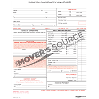 Goods Bill of Lading - .60