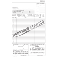 One Column Whse Receipt - .30 - Custom